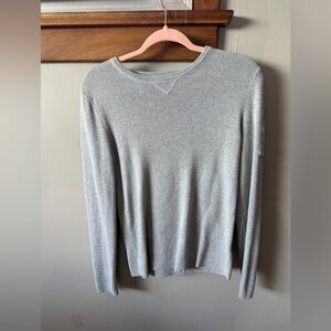 Sonoma Heather Gray Knit Top